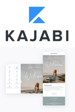 Kajabi combines beautifully designed email templates and a powerful email marketing platform to help your grow and communicate with your list of potential customers.